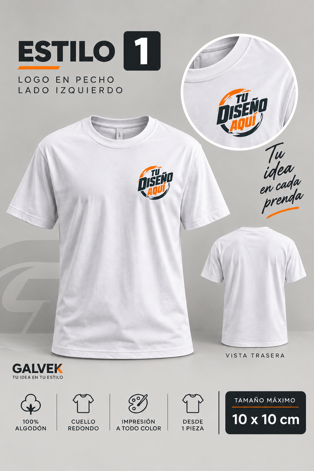 Playera Personalizada - Estilo 1