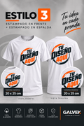Playera Personalizada – Estilo 3