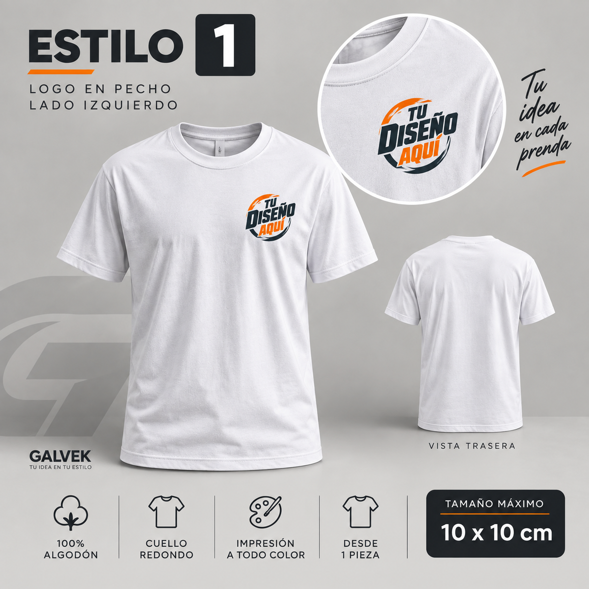 Playera Personalizada - Estilo 1